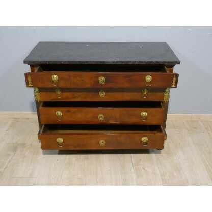 Retour d'Egypte, commode en acajou d'époque Empire, début XIX ème siècle – Image 4
