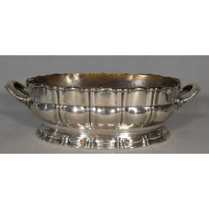 Jardinière centre de table en argent massif style Régence, Allemagne Schmidt Staub Karlsruhe – Image 2