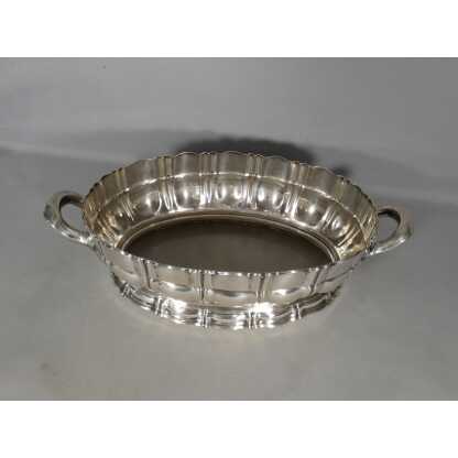 Jardinière centre de table en argent massif style Régence, Allemagne Schmidt Staub Karlsruhe – Image 4