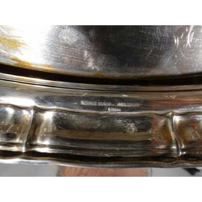Jardinière centre de table en argent massif style Régence, Allemagne Schmidt Staub Karlsruhe – Image 7