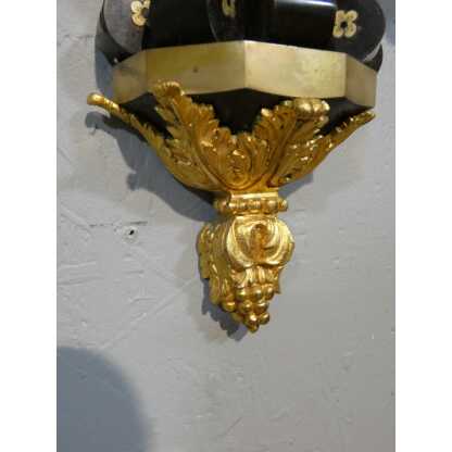 Pendule en cartel d'époque Louis XIV en marqueterie Boulle, horloger Masson à Paris, XVIII ème – Image 25