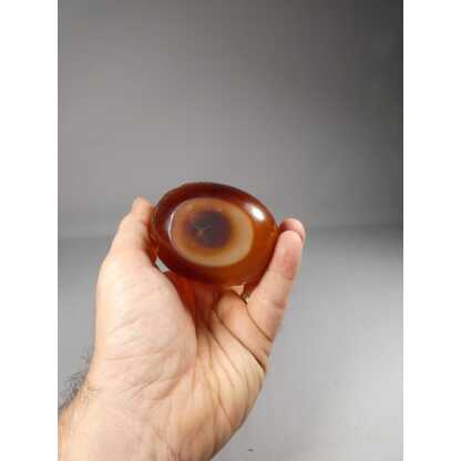 Gallé, vase en verre double couche dégagé à l'acide, décor de fleurs orangé – Image 12