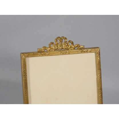 Cadre photo de style Louis XVI en laiton, époque début XX ème – Image 2