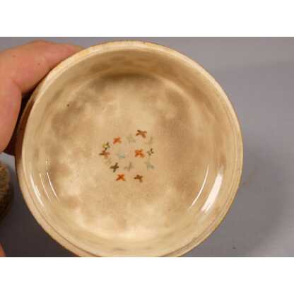 Japon Satsuma Hododa, boîte coffret en céramique, époque XIX ème – Image 7