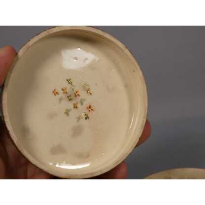 Japon Satsuma Hododa, boîte coffret en céramique, époque XIX ème – Image 6