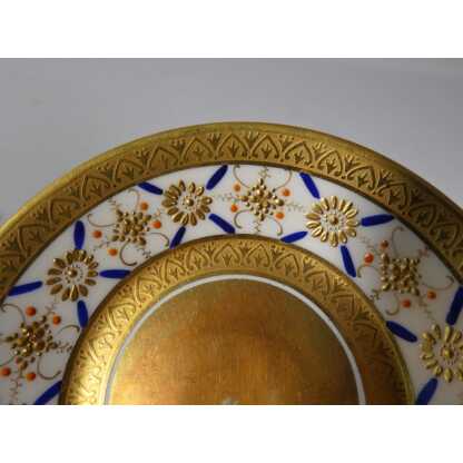 Incrustation d'or, tasse de collection en porcelaine de Limoges – Image 4