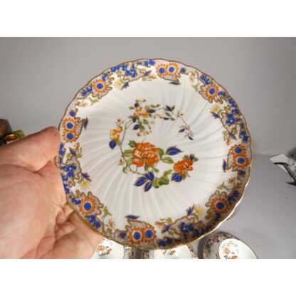 Bernardaud Singapour, service à thé et dessert en porcelaine de Limoges pour 8 personnes – Image 13