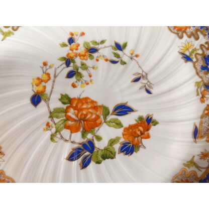 Bernardaud Singapour, service à thé et dessert en porcelaine de Limoges pour 8 personnes – Image 12