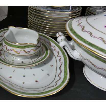 Haviland Vieux Paris vert, service de table pour 12 personnes, porcelaine Limoges – Image 14