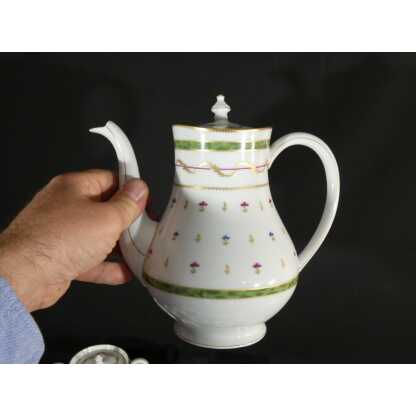 Haviland Vieux Paris vert, service à café pour 12 personnes, porcelaine Limoges – Image 10