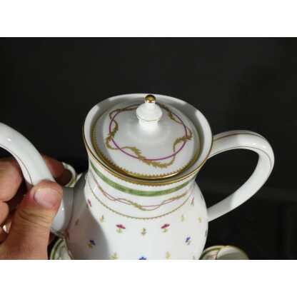 Haviland Vieux Paris vert, service à café pour 12 personnes, porcelaine Limoges – Image 9