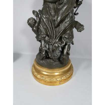Important Groupe En Bronze, Bacchanale Musique Et Danse, Schoenewerk Et Delafontaine, XIX ème – Image 12