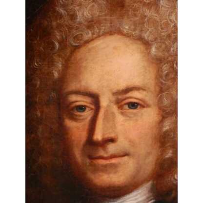 Portrait d'un magistrat de la fin du XVII ème, Gillbert Alexandre de Beausson? cadre doré – Image 22