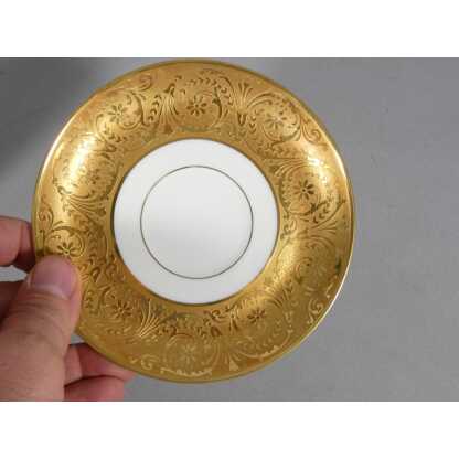 Incrustation d'or, tasse de collection en porcelaine de Limoges – Image 5