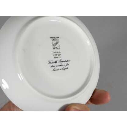 Incrustation d'or, tasse de collection en porcelaine de Limoges – Image 4