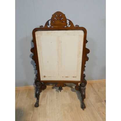 Ecran de cheminée façon paravent en palissandre et tapisserie au petit point, époque XIX ème – Image 17