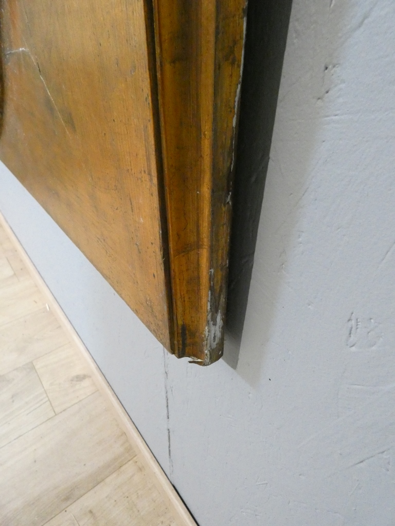 Grand cadre rond couronne feuilles de laurier, style Louis XVI Empire, époque début XX ème – Image 10