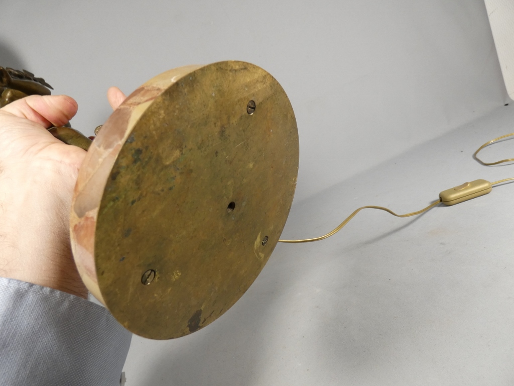 Mercure Volant d'après Jean de Bologne, sculpture en bronze monté en lampe, époque XIX ème – Image 10