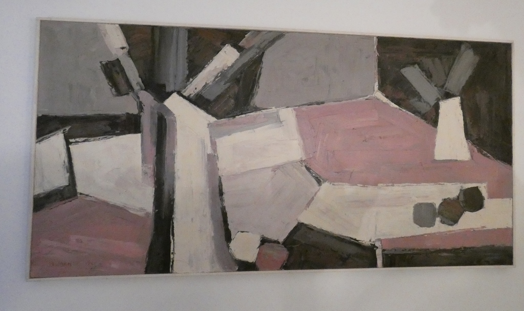 Grand tableau abstrait par Maurice Mante daté 1985, 203*103 cm – Image 2