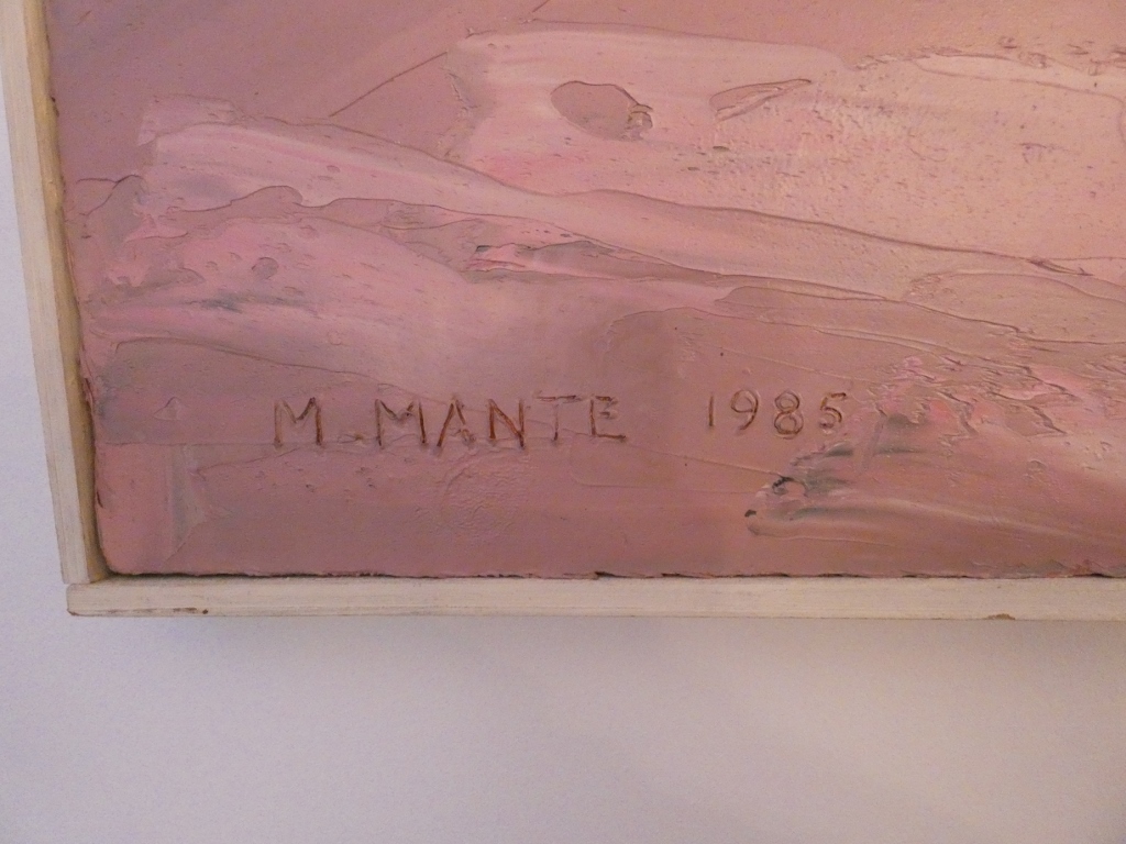 Grand tableau abstrait par Maurice Mante daté 1985, 203*103 cm – Image 10