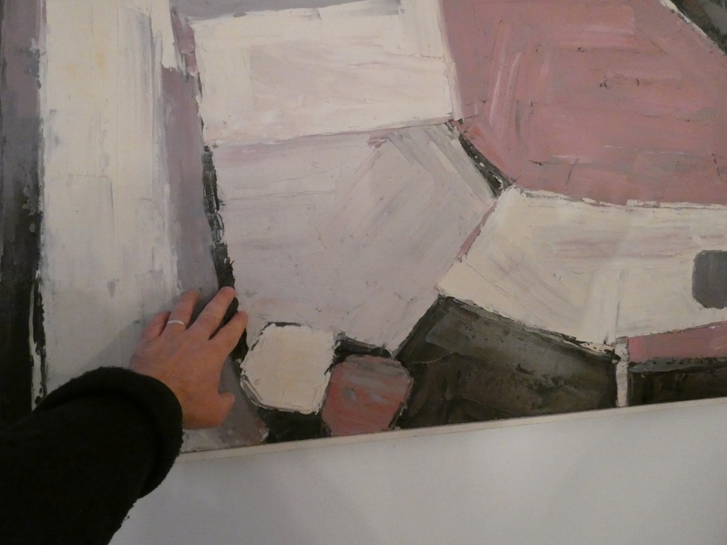 Grand tableau abstrait par Maurice Mante daté 1985, 203*103 cm – Image 9