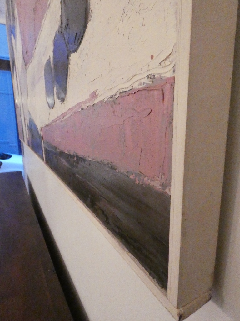 Grand tableau abstrait par Maurice Mante daté 1985, 203*103 cm – Image 8