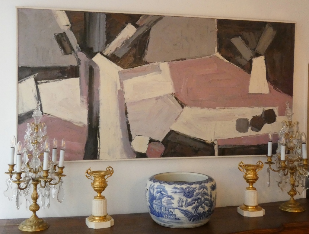 Grand tableau abstrait par Maurice Mante daté 1985, 203*103 cm – Image 4