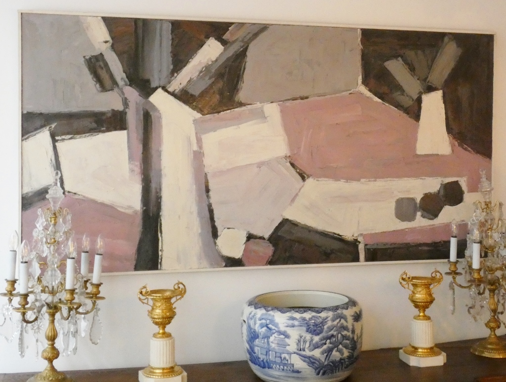 Grand tableau abstrait par Maurice Mante daté 1985, 203*103 cm – Image 3
