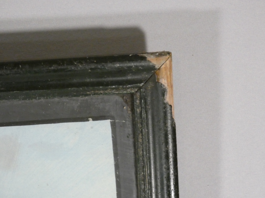 Gouache napolitaine, Napoli dal Carmine, vue de la baie de Naples, époque XIX ème siècle – Image 11