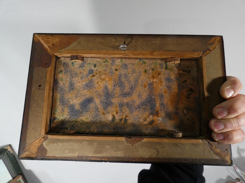 Étienne Marie Alfred Garnier, émail d'après Le Titien, Amour Sacré Amour Profane, époque XIX è – Image 15