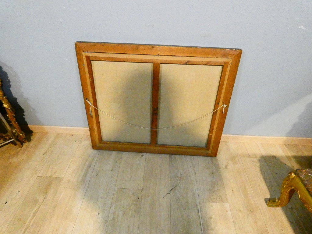 Jeté de fleurs par Henri Lefevre daté 1882, tableau nature morte huile sur toile XIX ème – Image 15