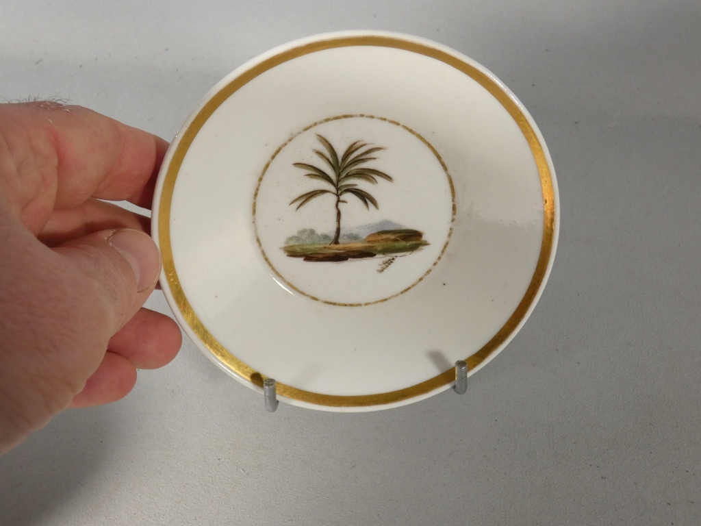 Au chinois, tasse en porcelaine de Paris époque début XIX ème siècle – Image 8