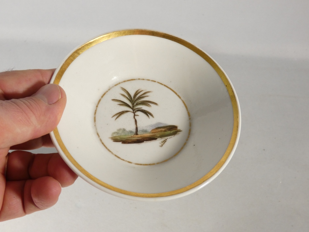 Au chinois, tasse en porcelaine de Paris époque début XIX ème siècle – Image 7