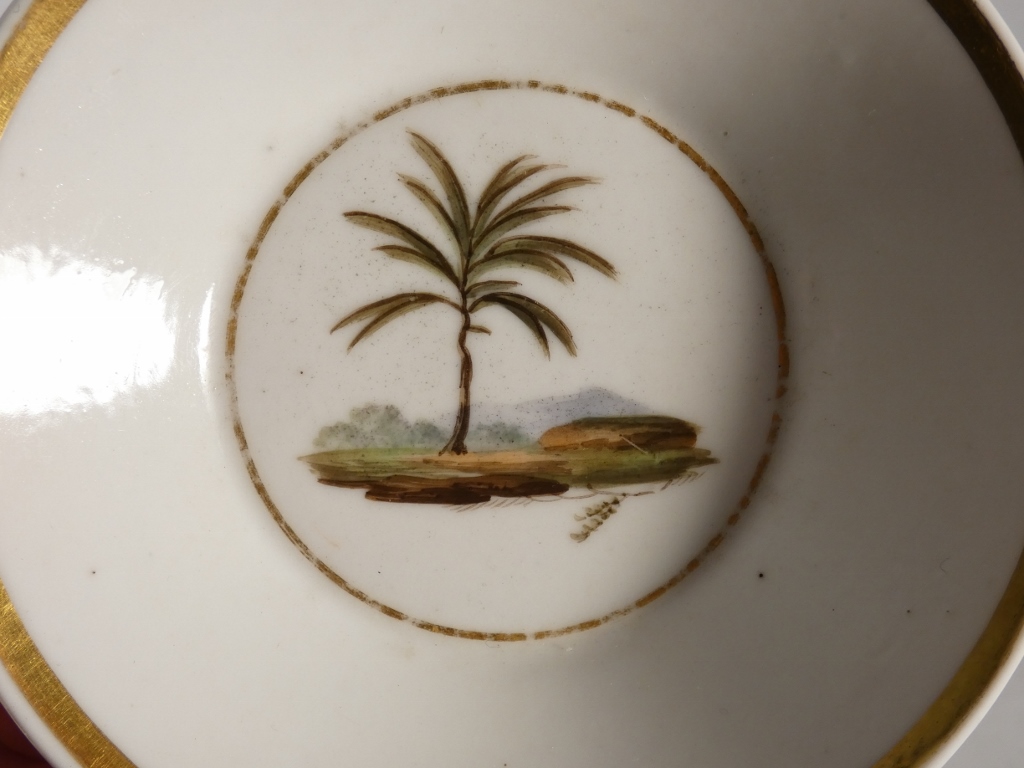Au chinois, tasse en porcelaine de Paris époque début XIX ème siècle – Image 6