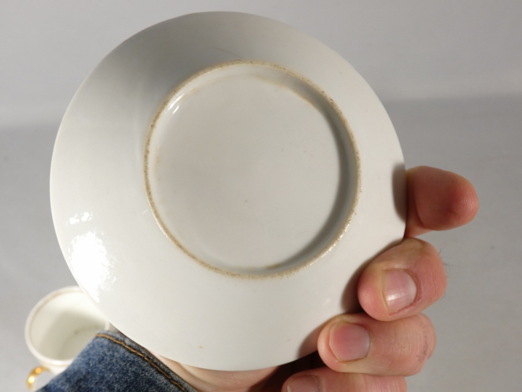 Au chinois, tasse en porcelaine de Paris époque début XIX ème siècle – Image 5