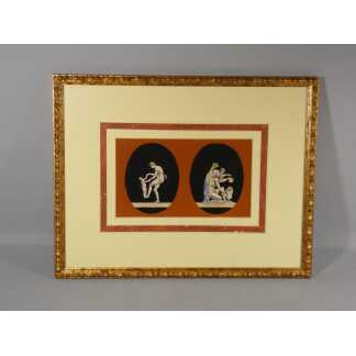 Gravures colorées d'après l'antique par Duplessis Bertaux, XIX