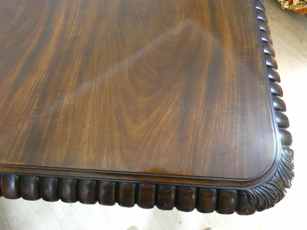 Table de salle à manger ou de bibliothèque en palissandre, Angleterre début XIX ème siècle – Image 15