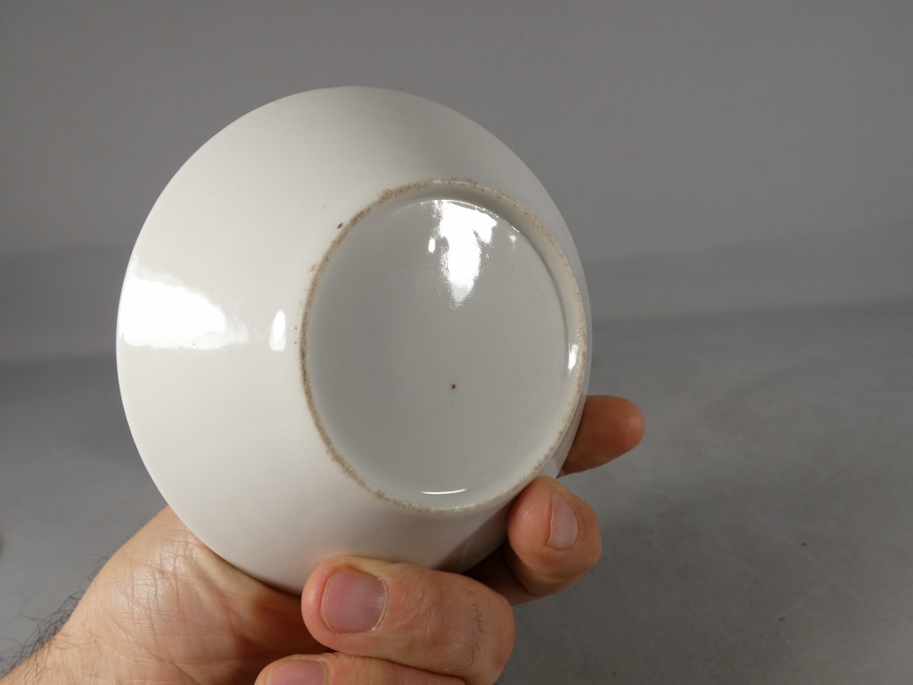 Au chinois fumant sa pipe, tasse en porcelaine de Paris époque début XIX ème siècle – Image 7