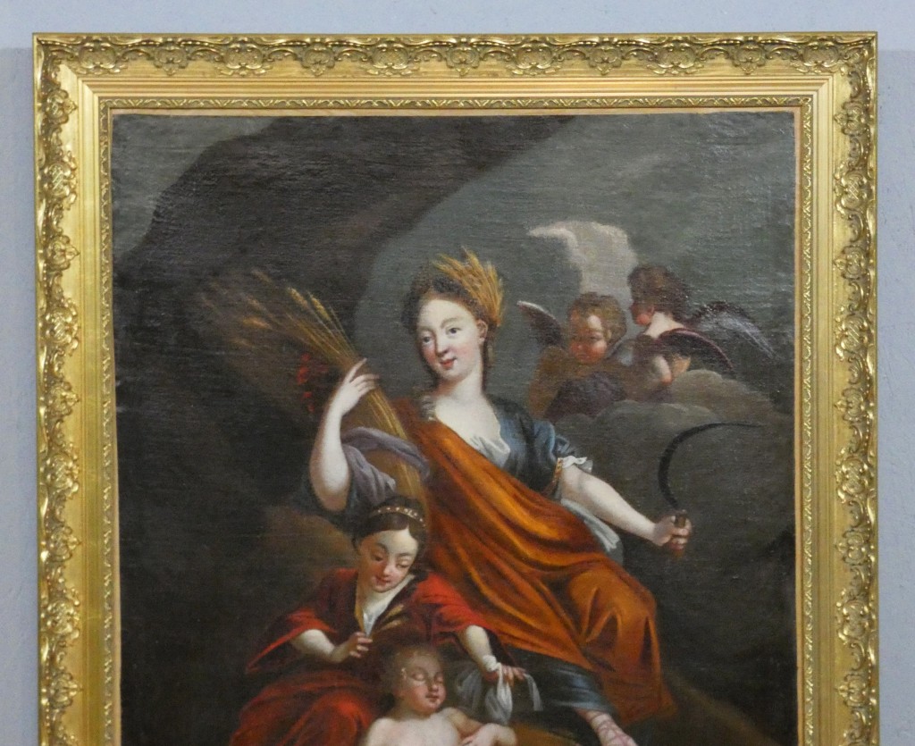 Cérès, allégorie de l’Été — huile sur toile, école française du XVIIIe siècle – Image 2