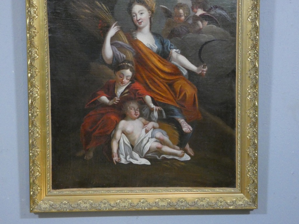 Cérès, allégorie de l’Été — huile sur toile, école française du XVIIIe siècle – Image 5