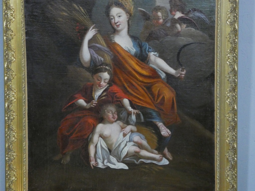 Cérès, allégorie de l’Été — huile sur toile, école française du XVIIIe siècle – Image 8