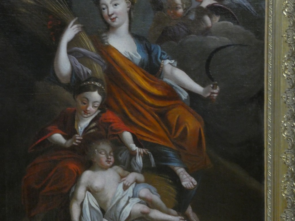 Cérès, allégorie de l’Été — huile sur toile, école française du XVIIIe siècle – Image 9