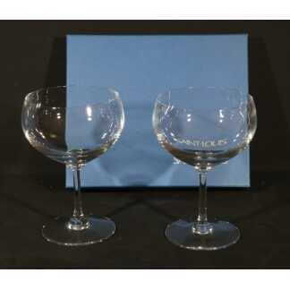 Saint Louis, duo de verres à dégustation en cristal, 60cL