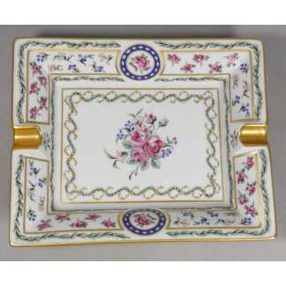 Haviland Louveciennes, vide poche en porcelaine de style Trianon, Limoges