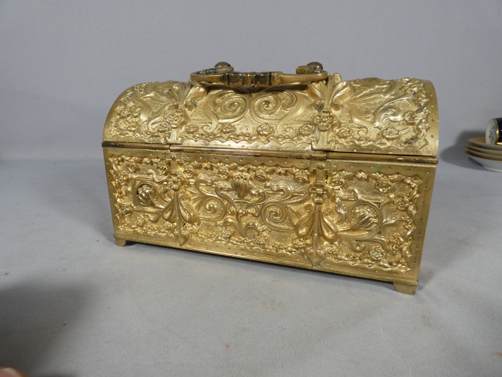 Coffret en bronze doré de style néo-gothique, XIXe siècle – Image 7