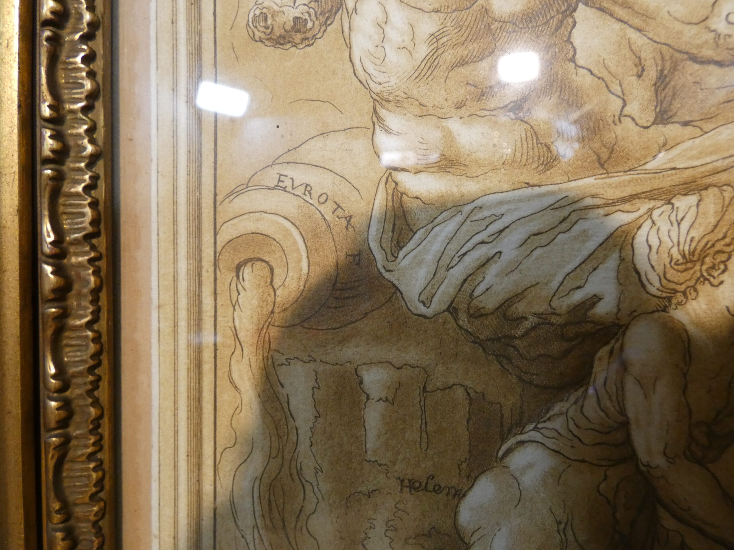 Jupiter et Europe, gravure XVIII ème d'après Giulo Romano gravé par Andréa Scacciati, 1766 – Image 16