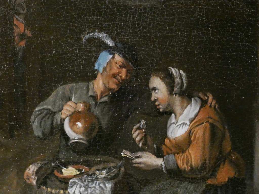 Scène de cabaret – École du Nord du XVIIIᵉ siècle, dans le goût de David Teniers – Image 5