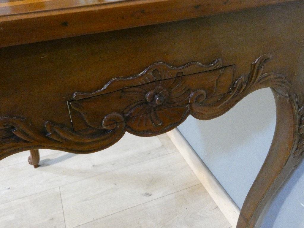 Table à jeux trictrac en acajou d’époque Louis XV – XVIIIᵉ siècle – Image 13