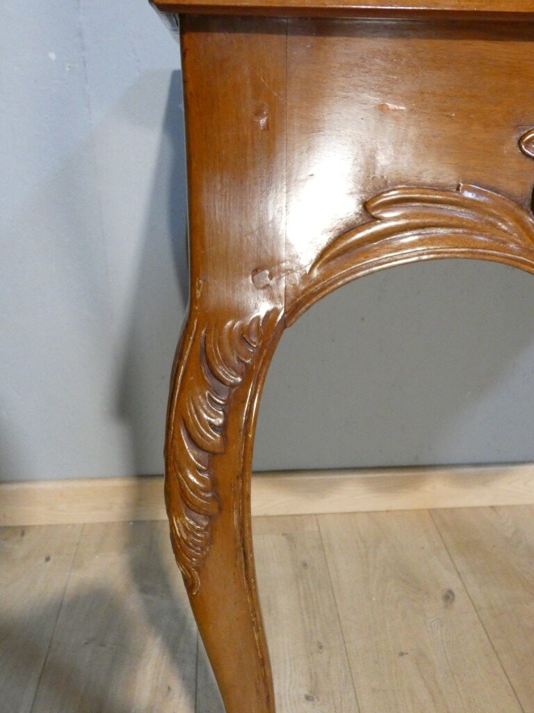Table à jeux trictrac en acajou d’époque Louis XV – XVIIIᵉ siècle – Image 9
