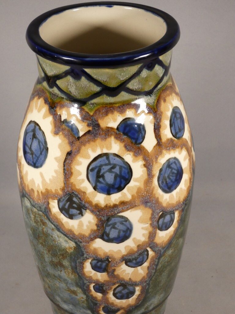 Vase Art déco en céramique émaillée, Sèvres, vers 1930 – Image 3